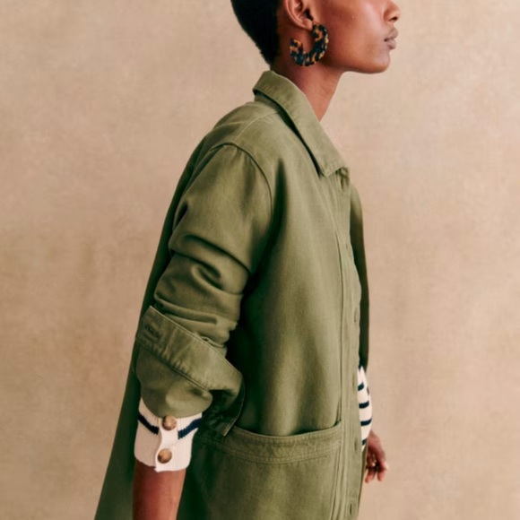 Sezane khaki Will Jacket - Picture 2 of 8